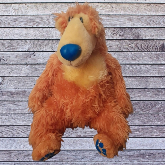 Bear In A Big Blue House Toy - Big Sitting - Vintage 90's Plush By NANCO - 16'in - Picture 1 of 3